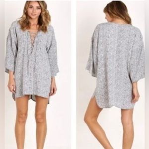 Flynn Skye floral knit tunic